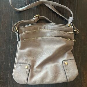 Elegant TaupeCrossbody Bag